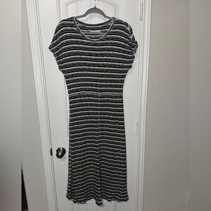 Everlane  Striped Black and White Women's Dress